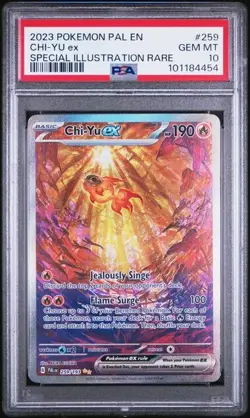 Pokemon PSA 10 Chi-Yu ex 259/193 Special Illustration Rare Paldea Gem Mint - Image 1