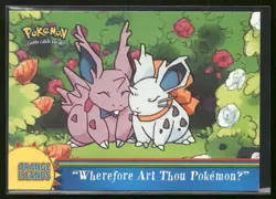 Pokemon Topps "Wherefore Art Thou PokemonU" OR17 Orange Islands Blue Logo - Image 1