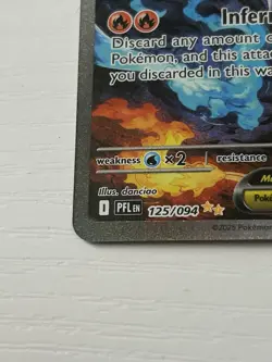 Mega Charizard X ex - 125/094 - SIR - Phantasmal Flames - Pokemon Card - NM - Image 5
