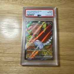 Pokemon TCG Ethan's Ho-Oh EX Ultra Rare Full Art, Destined Rivals 209/182 PSA 8 - Image 2