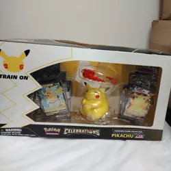 Pokemon TCG Celebrations Premium Figure Collection Pikachu VMAX Box 820650809408 - Image 1