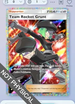 Pokemon TCG Pocket - Team Rocket Grunt Full Art 2⭐, Shining Revelry, English - Image 1