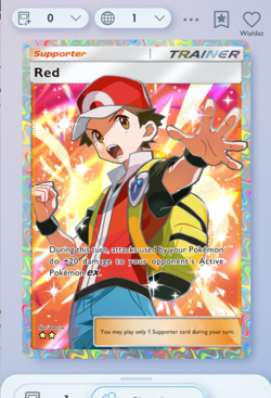 Pokemon TCG POCKET - Red Full Art 2⭐, Shining Revelry, English - Image 3