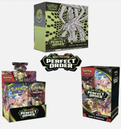 ✅PRESALE✅ Pokemon Perfect Order - 1x PC ETB, 1x Booster box, 2x Booster Bundle✅ - Image 1