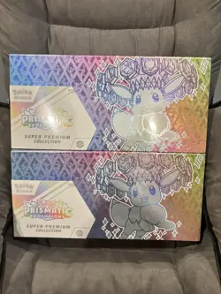 (2) Pokemon Prismatic Evolutions UPC Ultra Premium Collection-Brand New & Sealed - Image 1