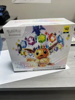 Pokemon Prismatic Evolutions ETB Elite Trainer Box Factory Sealed Dollar General - Image 1