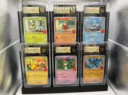 CGC 10 PRISTINE McDonald's Promo Complete Set Pikachu Pokemon Card Japanese - Image 1