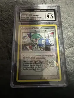 2010 Pokemon Roseanne's Research Cross Holo Promo Secret Wonders 125/132 CGC 9.5 - Image 1