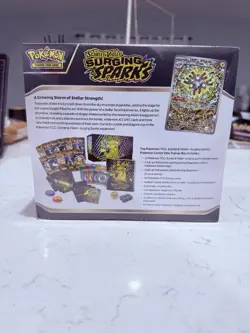 Pokemon TCG Surging Sparks ETB Pokemon Center Exclusive - New Factory Sealed - Image 2
