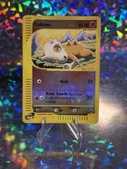 Cubone 103/165 - Reverse Holo - Pokemon TCG - Expedition MP - Image 2