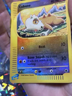 Cubone 103/165 - Reverse Holo - Pokemon TCG - Expedition MP - Image 4