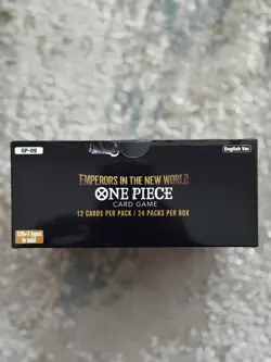 One Piece OP-09 Emperors in the New World Booster Box | UNSEALED | DAMAGED BOX - Image 5