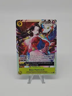 One Piece CCG The Azure Sea's Seven Boa Hancock OP14-112 SR Foil Mint - Image 1