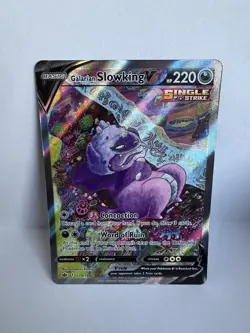 Pokemon TCG Galarian Slowking v Sword & Shield Chilling Reign Holo Card 178/198 - Image 2