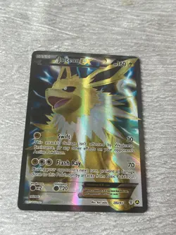 Pokemon JOLTEONEX 28a/83 Holo Collecting Card - VERY GOOD to MINT - never played - Image 1