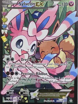 Pokemon Card TCG Sylveon EX Full Art RC32-32 Generations Radiant Collection Holo - Image 5