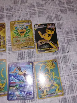 COPY Pokemon Mew Rayquaza Charizard Pikachu VMAX Foil Fan Art Collector Card Lot - Image 2