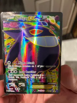 Pokemon Gengar EX Full Art Phantom Forces Card 114/119 - Image 3