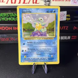 Pokemon TCG Squirtle CLB 001/034 Classic Collection Trading Card Game - Image 1