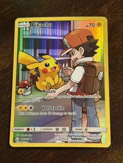 Pokemon Pikachu TCG Card #241/236 Cosmic Eclipse Secret Rare - Image 1