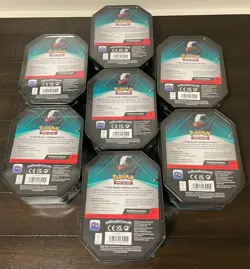 Pokemon Lot Of 13 Trading Card Game Tins Sealed Slaking Tyranitar Darkrai - Image 3