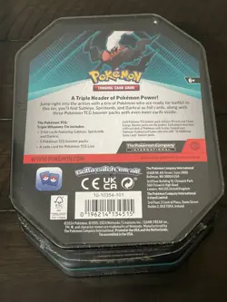 Pokemon Lot Of 13 Trading Card Game Tins Sealed Slaking Tyranitar Darkrai - Image 5