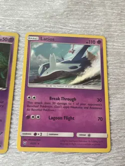 Lot of Pokemon CHANDELURE Mew LATIOS Holo or Not Rare Collecting Cards - include - Image 4