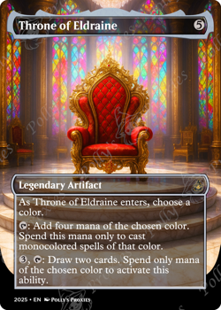 Throne of Eldraine FOIL Proxy Playtest Card with Custom Fantasy Art - Image 3