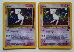 Mew 9 Holo Promo Wizards Black Star Promos Pokemon Card - Image 1