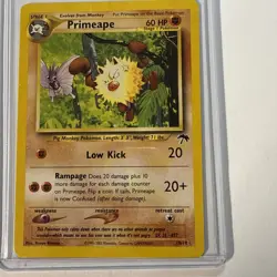 Pokemon TCG Primeape Card 18/18 Southern Islands Promo, Near Mint Condition - Image 3