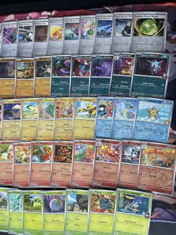 Pokemon Lot 87x Reverse Holo Cards Near Complete Destined Rivals No Duplicates - Image 2