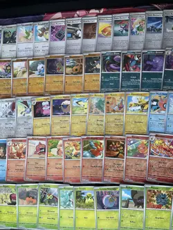 Pokemon Lot 87x Reverse Holo Cards Near Complete Destined Rivals No Duplicates - Image 3