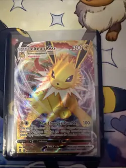 Jolteon VMAX - 051/203 - Pokemon Evolving Skies Sword Shield Card NM Read Desc - Image 1