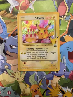 Happy Birthday Pikachu Holo 24 Celebrations Birthday Pokemon Card - Image 1