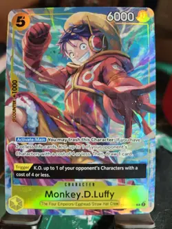 Monkey.D.Luffy (Illustration Box Vol.3) OP07-109 One Piece Promotion Cards Foil - Image 1