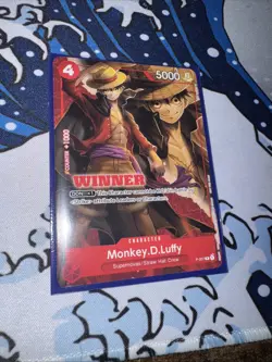 Monkey.D.Luffy - P-007 (Winner Pack Vol. 1) P-007 One Piece Promotion Cards - Image 1