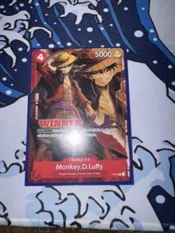 Monkey.D.Luffy - P-007 (Winner Pack Vol. 1) P-007 One Piece Promotion Cards - Image 3