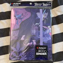 Magic the Gathering Ultra Pro Wilds of Eldraine 9 Pocket Binder 360 Cards MTG - Image 1