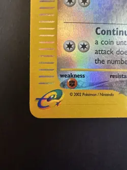 Pokemon TCG Aquapolis Miltank 94/147 Reverse Holo Card Moderately Played Vintage - Image 5