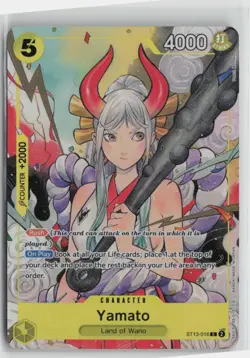 Yamato Illustration Box Vol.2 ST13-016 One Piece Promotion Cards C NM English - Image 1
