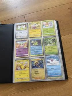 Pokemon Cards Bulk Lot 400+ Loose Plus Folder TCG Trading Card Game - Image 4