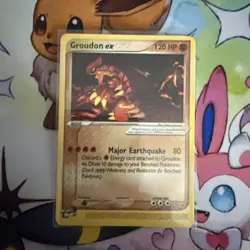 Pokemon TCG card Groudon ex Black Star Promo - Image 1