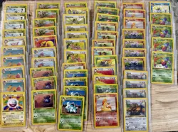 Vintage 1st Edition Pokemon 60 Card Lot Base Set Jungle (4) - Image 1