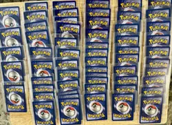 Vintage 1st Edition Pokemon 60 Card Lot Base Set Jungle (4) - Image 2