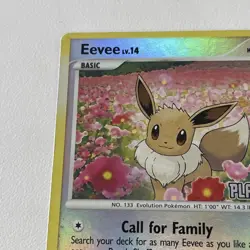 Pokemon Eevee TCG Stamped Reverse Holo 62/100 Platinum Promo Card taking offers - Image 5
