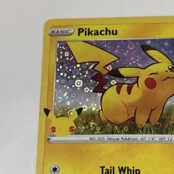 Holo Pikachu - General Mills Cereal 25th Anniversary Promo Pokemon Card - Image 5