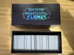 Phantasmal Flames ETB 500+ cards Bulk Bundle With Holos, Reverse Holos + Rares - Image 1