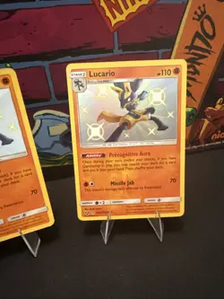 Lucario SV22/SV94 Hidden Fates Shiny Vault Holo Card Mint/Near Mint Lot Of 2 - Image 3