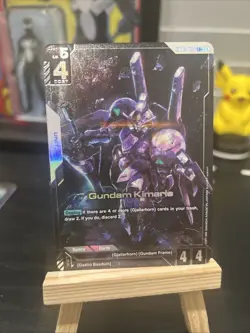 Gundam Card Game TCG GD02-070 Dual Impact Gundam Kimaris LR+ Alt Art - Image 3