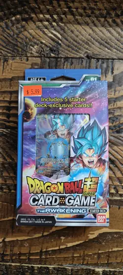 Dragon Ball Super Card Game: Starter Deck SD-01 The Awakening English Sealed - Image 2
